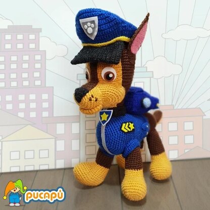 Chase Paw Patrol Amigurumi