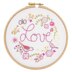 Un Chat Dans L'Aiguille Love Contemporary Embroidery Kit