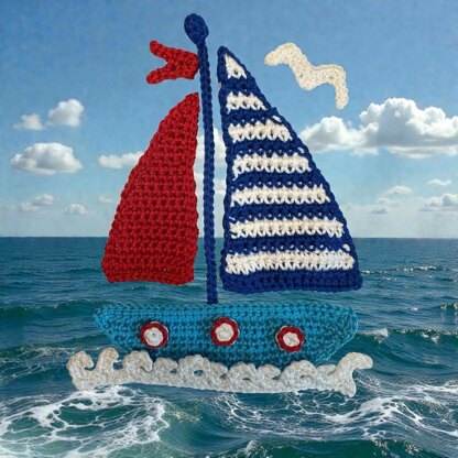 Sail Boat Crochet Pattern