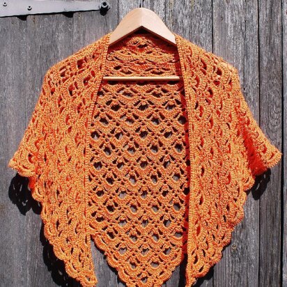 Lacy Triangular Shawl