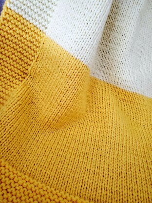 Classic 2-Tone Baby Blanket