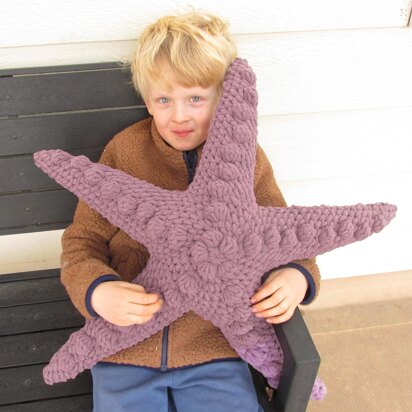 Large Plush Starfish Toy or Pillow