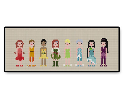 Fairies - PDF Cross Stitch Pattern