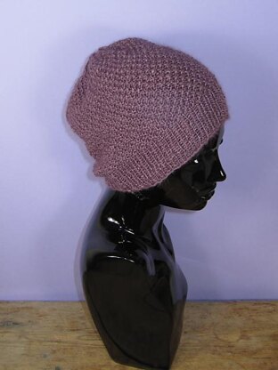 Double Moss (Seed) Stitch Slouch Hat