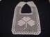 Filet Crochet Bib - Shamrock