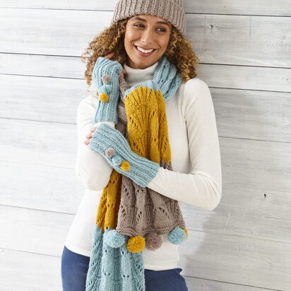 Accessories in King Cole Wildwood Chunky - 5889 - Leaflet - knitting pattern