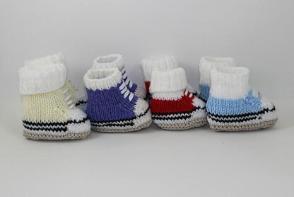 Chunky Baby Basketball Booties