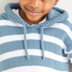 Sirdar 2577 Deck Chair Striped Hoodie in Snuggly 100% Cotton PDF