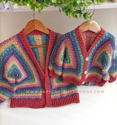 Aurora Hexagon Cardigan