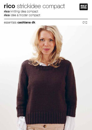 Sweater in Rico in Essentials Cashlana DK - 012