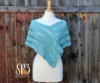 Whispering Willows Poncho