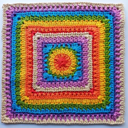 Patience Granny Square 12"