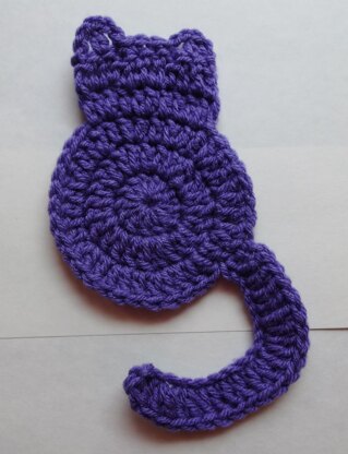 Cat coaster: Crochet pattern