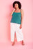 Sonnenstrahl A-Linien Trägertop - Kostenlose Top Häkelanleitung für Damen in Paintbox Yarns Cotton 4 ply von Paintbox Yarns