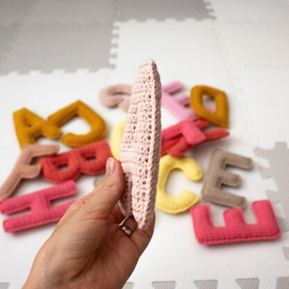 Crochet Alphabet Pattern