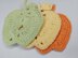 Coaster apple pattern crochet