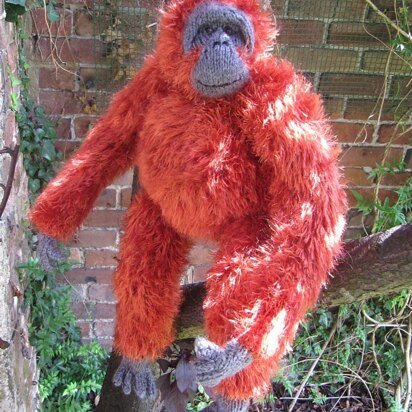 My Pet Orangutan - knitting pattern