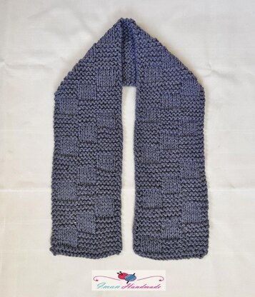 Ascending Squares Scarf