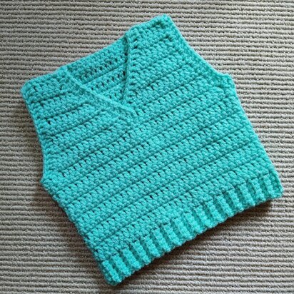 Crochet Pattern - Simple Baby Vest