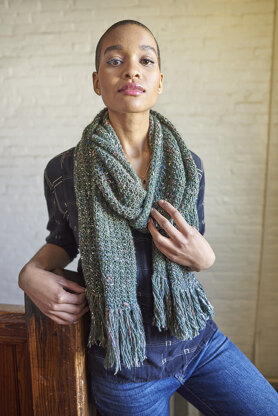 Vinton Scarf in Berroco Providence - Downloadable PDF