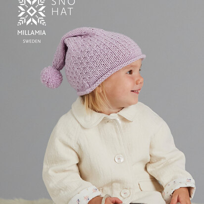 Sno Hat - Knitting Pattern in MillaMia Naturally Soft Aran