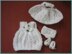 5" Berenguer Doll Bridal Outfit