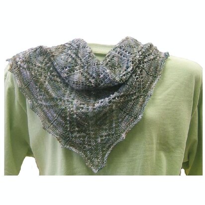 Opening Night Shawlette - knitting pattern