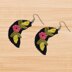 Half Moon Earrings PDF Pattern + Video Tutorial