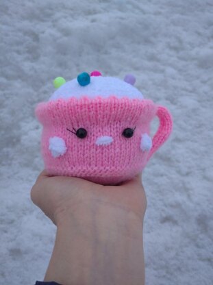 Cup knitting pattern