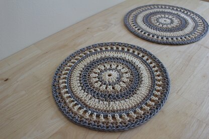 Mascoma Table Mat Crochet Pattern