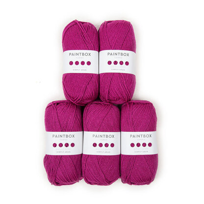 Paintbox Yarns Cotton Aran 5 Ball Value Pack