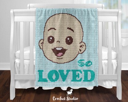 Single Crochet Baby Blanket Pattern