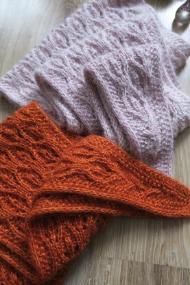 Glowing Ember Shawl
