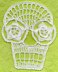 Blanca Crochet Day Of The Dead Applique Skull Pattern