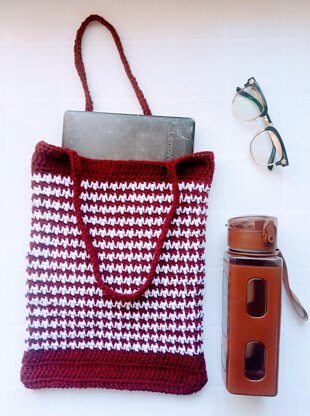 The Houndstooth Tote Bag