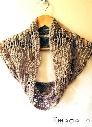 Triangle Lace Infinity Scarf