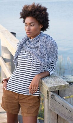 Lula Shawl in Berroco Regatta - 396-3 PDF