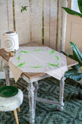 Vervaco Tablecloth Lily of the Valley