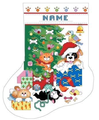 Pet Christmas Stocking - PDF