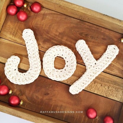 JOY Christmas Applique