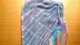 Multicolor ray shawl