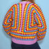 Hey Hey Hexagon Cardigan - Free Crochet Pattern for Women in Paintbox Yarns Simply Aran 