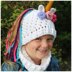 Unicorn Ponytail Hat Set