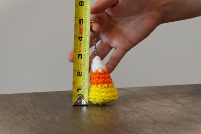 Candy Corn Keychain Halloween