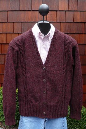 Mari Sweaters MS 198 Classic V Neck Cardigan
