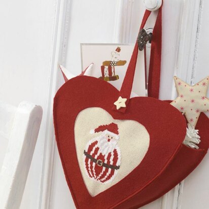 Enchanting Christmas - Heart Bag in Anchor - Downloadable PDF