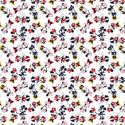 Cricut Disney Patterned Vinyl Sampler 12"X12" 6/Pkg - Disney Minnie Mouse Rocks The Dots