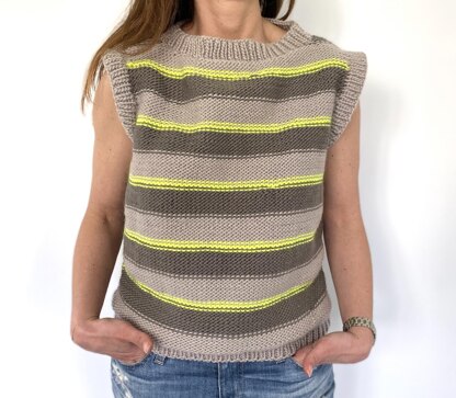 Sleeveless Mock Neck Sweater