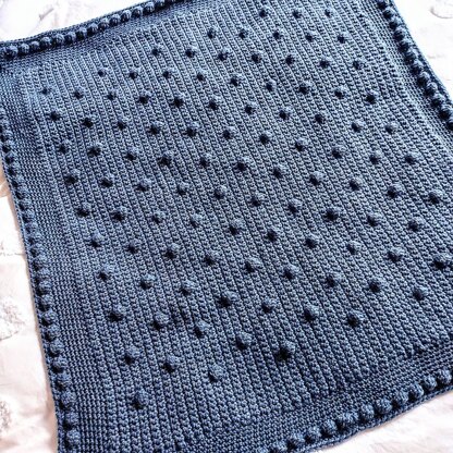 Bobbles baby blanket