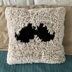 Fuzzy Mustache Pillow